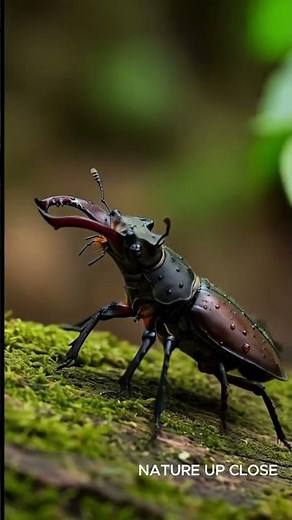 Lucane Cerf-Volant : Le Colosse de la Forêt en Pleine Parade | 4K" #wildlife #documentaire #animals