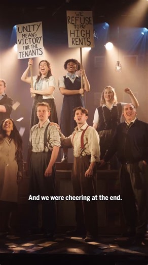 CABLE STREET - A New Musical on Instagram: "Real reactions. Real voices. One powerful story. #CableStreet now playing at @marylebonetheatre through February 28. #voxpop #reaction #musicaltheatre #londontheatre"