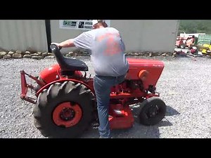 1982 Power King 1614 Lawn And Garden Tractor 48" Mower Hydraulic Lift 3 Point Hitch For Sale Nice!!