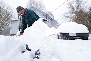 Here’s how much snow fell across Massachusetts during winter storm Sunday