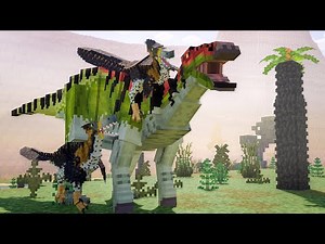 MOUNTAINS! — Minecraft Dinosaur Addon "CLAWS" Preview