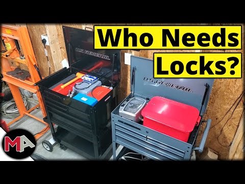 Removing US General Toolbox Drawer Locks