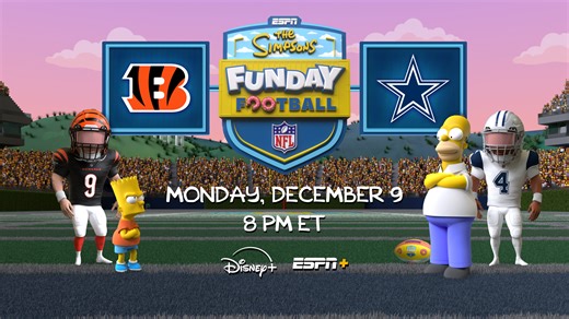 The Simpsons Funday Football Brings Bengals vs. Cowboys To Springfield