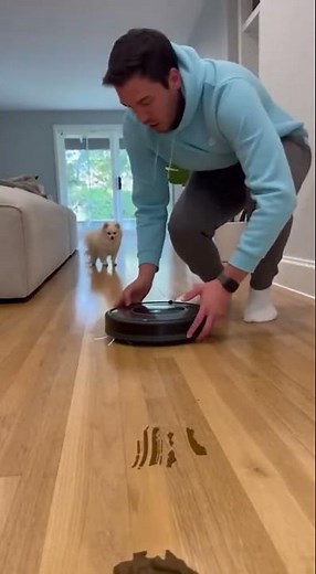 Roomba Makes a Huge Mess After Dog Poops in the House 😂🐶🤖