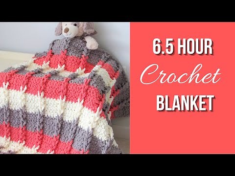 Braided Crochet Blanket Anyone can Make