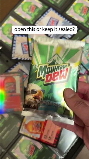 Mountain Dew cards, what card would be your dream pull? #tcg #tradingcards #MountainDew