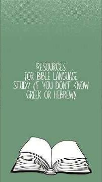 Free Bible Study Tools anyone can use