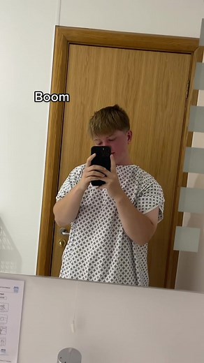 Feeling a bit rough ngl nut buzzing it’s happened!! #fyp#topsurgery#milesberry