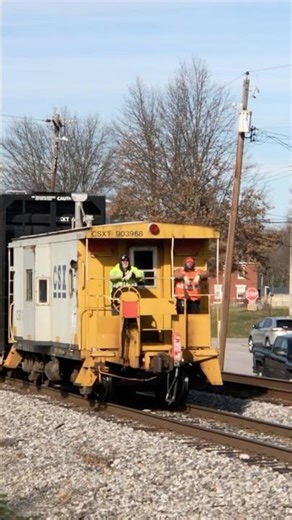 Caboose On Train In 2026 Just Like 1983! CSX Local Switching Freight In Kentucky, JawTooth shorts