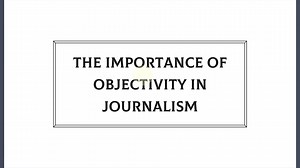 The importance of objectivity in journalism. - Animated Video By Digi_Artist - Mango Animate