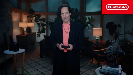 Nintendo Switch 2 : Paul Rudd ressort sa cartouche Super NES pour une pub ultra nostalgique