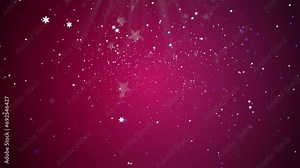 4K looping dark, red animation in Christmas style. High-quality clip in simple style christmas festivity and celebration concept