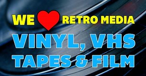 Off Book | We ? Retro Media: Vinyl, VHS, Tapes & Film