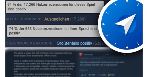 Bei Steam Reviews müsst ihr als deutsche Spieler jetzt zwei Mal hinschauen, mit diesen Tipps seht ihr wieder die ganze Wahrheit