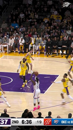 Block on one end ⏭ three on the other | Oklahoma City Thunder