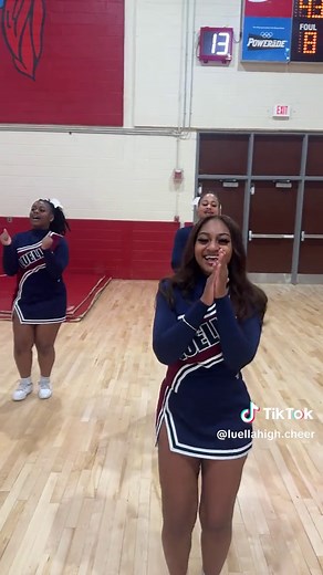 High School Cheerleading Highlights for Basketball Season