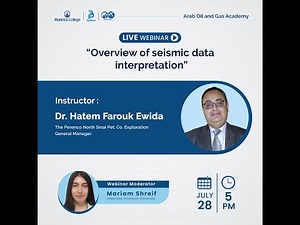 Dr. Hatem Farouq Ewida, Lecture 04, Overview of seismic data interpretation