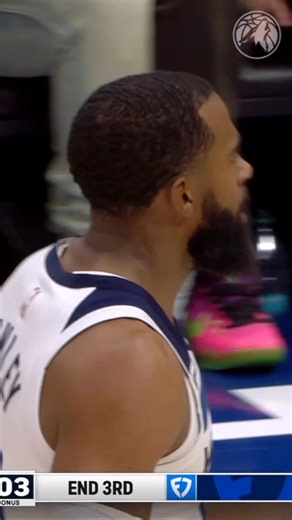 Minnesota Timberwolves on Instagram: "🚨 MC at the buzzer 🚨"