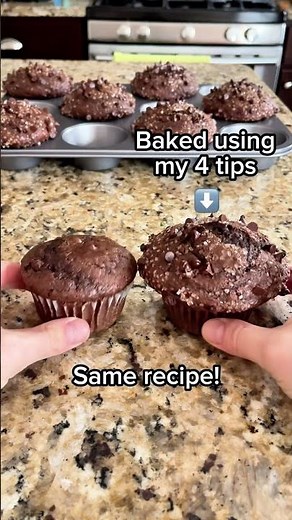 Bakery Style Muffin Tips! (Read Description)