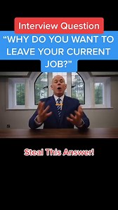“WHY DO YOU WANT TO LEAVE YOUR JOB” Interview Question and Answer #jobinterview #interviewquestions #interviewtips #CareerVidz #RichardMcMunn #494 | Career Vidz