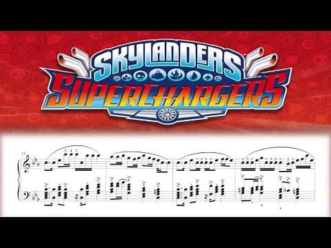 Skylanders: SuperChargers - Main Theme (Piano Sheet Music)