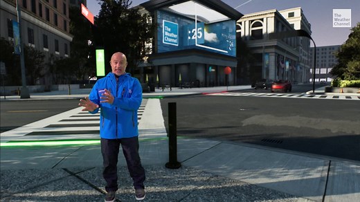 8.3K views · 157 reactions | TOMORROW on The Weather Channel, catch our newest Immersive Mixed Reality (IMR)! In honor of #TWC40, Jim Cantore shows you how the weather and forecasting will evolve over the next 40 years. | The Weather Channel | Facebook