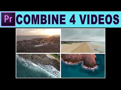 Combine 4 Videos using a 2 by 2 Grid - Adobe Premiere Pro Tutorial