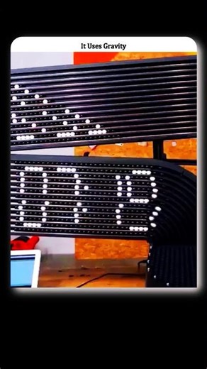 How a Marble Clock Measures Time Using Gravity