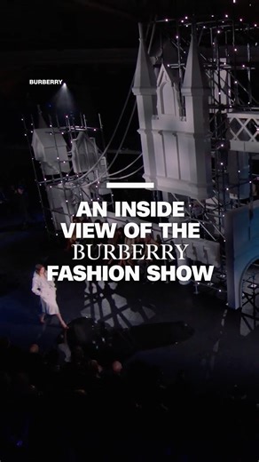 On a typically wet London night, Burberry put on a monumental show with celebrity guests, an epic set and clothes for going out, whatever the weather. CNN Style's Fiona Sinclair Scott takes you inside. https://cnn.it/3ZRU14R | CNN