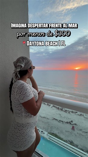🌊 Si sueñas con despertar frente al mar, el Daytona Grande Oceanfront Resort tiene todo para una escapada inolvidable. Disfruta de acceso directo a la playa, la famosa piscina infinita con vista al océano, amplias habitaciones y una ubicación privilegiada cerca del Daytona Beach Boardwalk. ☀️🏖️ Perfecto para familias, parejas o una escapada con amigos. ¿Te imaginas viendo el amanecer desde tu balcón frente al mar? 🌅 📍Daytona Beach, Florida #tiktokgorisingstarsl2 #DaytonaBeach #florida #Beach