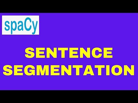 SpaCy Tutorial 09: Sentence Segmentation using SpaCy | NLP with Pythhon