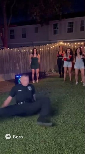 Is This the Funniest Police Dance Ever?