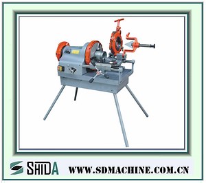 [Hot Item] 4" Electric Pipe Threading Machine For Threading Pipes From 1/2"-4"