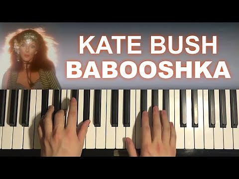 How To Play - Kate Bush - Babooshka (Piano Tutorial Lesson)