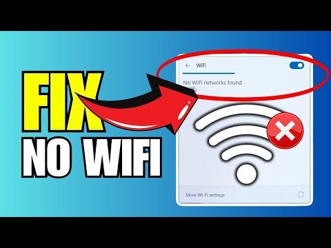 How To Fix No Wifi Networks Found In Windows 11 (2025)
