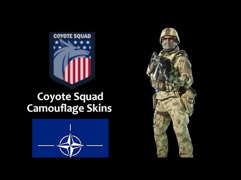 Battlefield 6 Standard NATO Camouflage Skins: Coyote Squad