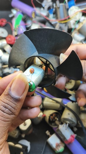 toy DC motor big size fan #youtubeshorts #electricmotor