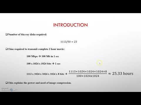 2. Numerical | Image Compression | Digital Image Processing