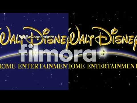 Walt Disney Home Entertainment Logo (Blue And Black Screen Background Version)