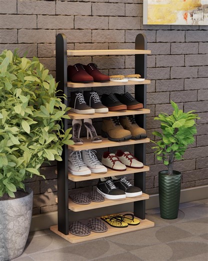 DIY Shoe Rack Plan-blueprint: Easy Shelves, Simple Storage (blueprint PDF Download) - Etsy