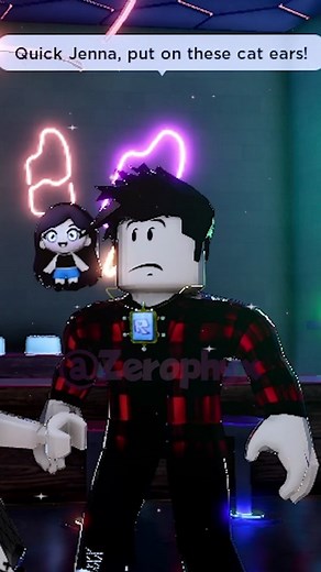 Jenna x Cat Ears: A Roblox Sad Cat Dance