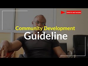 Community development process guidelines