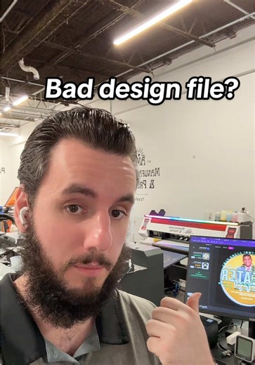 I fixed this clients artwork file on their DTF transfer order and I didn’t even charge them for it. Do you think I should’ve? Or did we do the right thing? #canvatips #customtees #cricutdesignspace #canva