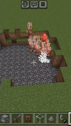 20 zombie piglin vs iron golem in minecraft