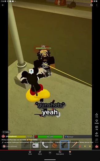 Mickey Mouse Shorts #mickey #mickeymouse #roblox #shorts