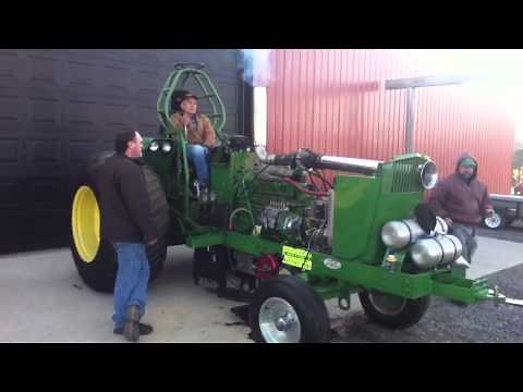 John Deere 6030 Pulling Tractor