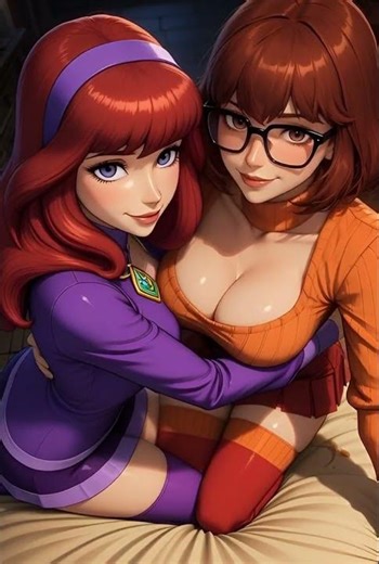 Velma and Daphne are very close friends
