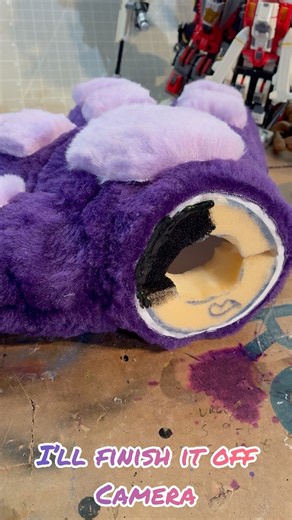 I Built a #Bonnie Suit from Scratch 👀 #FNaF #FiveNightsAtFreddys #FNaFSuit #FNaFCosplay
