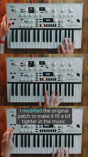 KingKORG NEO All Playing No Talking Nostalgic Video Game Synth Jam