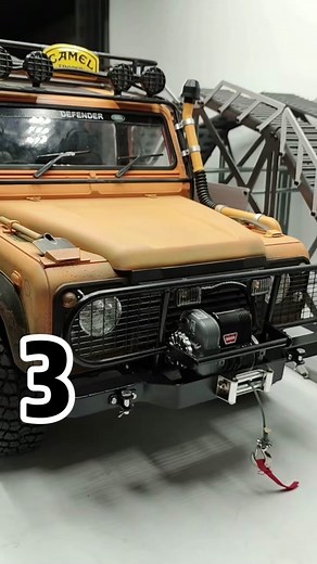 Full process and details of assembling a remote control Land Rover Defender #rccars #remotecontrol #mini #models #rccar #rctoy #rcdefender